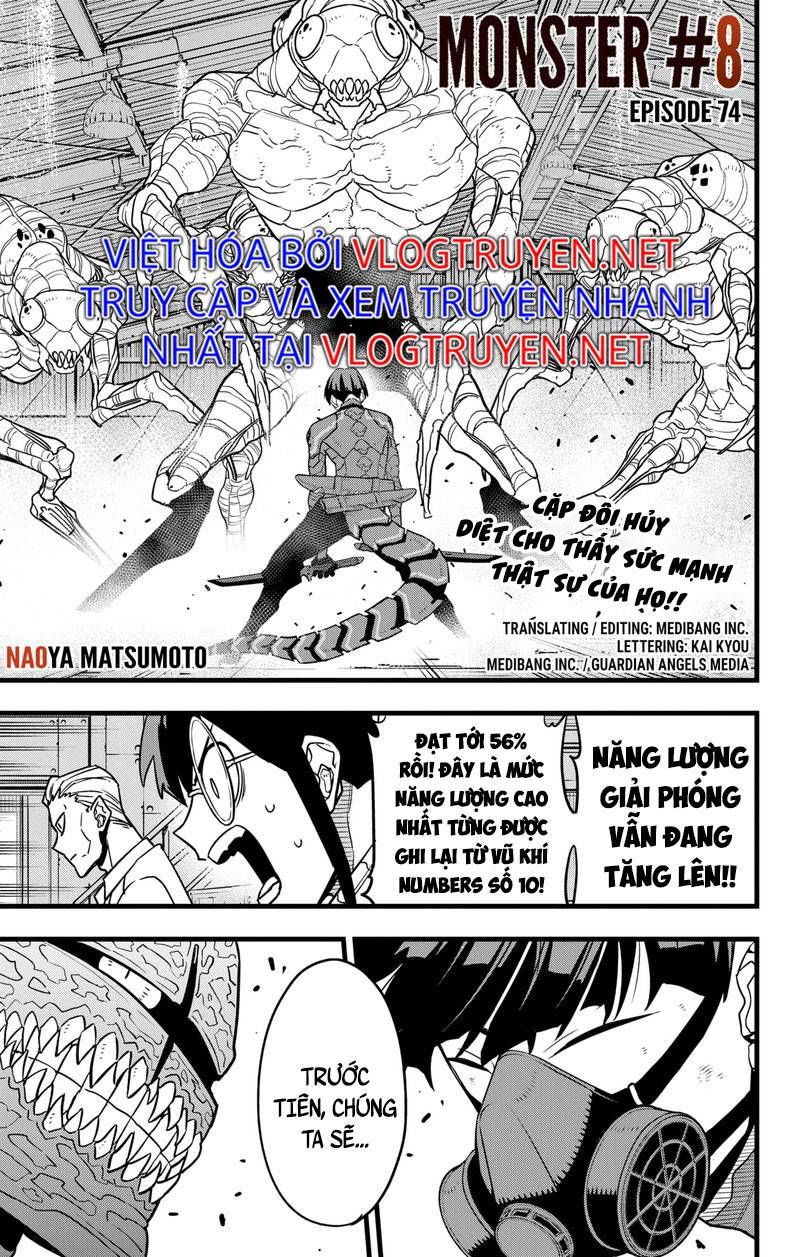 hôm nay - tôi hóa kaiju chapter 74 1
