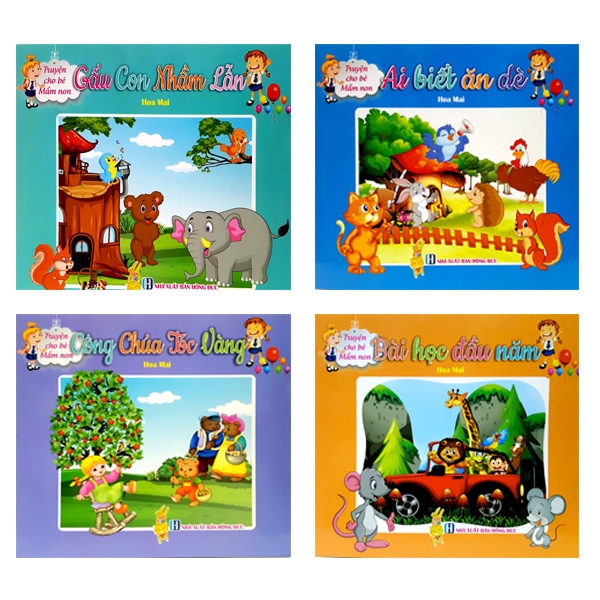Bộ Bài Học Hay Cho Bé 1 - Bộ 4 Cuốn