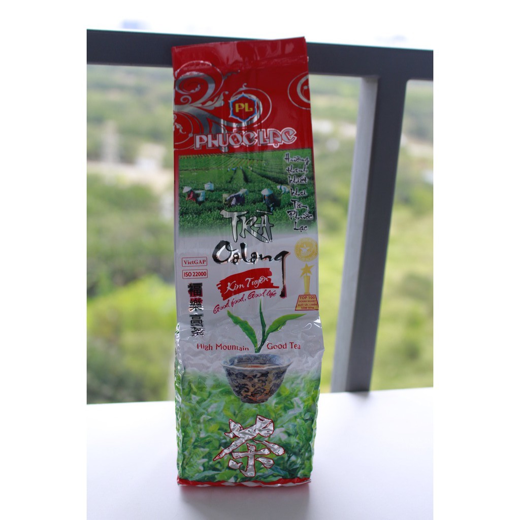 Trà Ô Long Kim Tuyên Phước Lạc Gói 100g