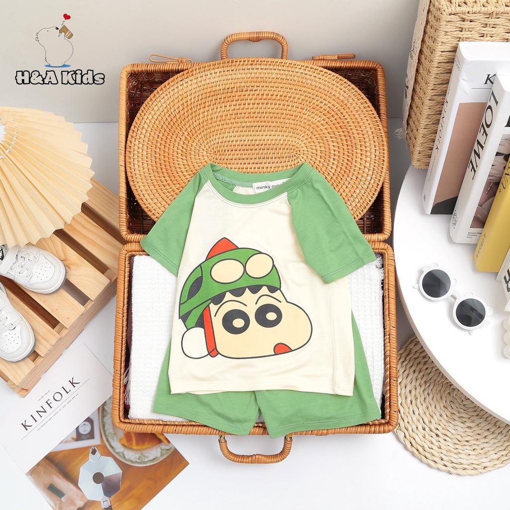 Quần áo trẻ em,bộ cộc tay thun lạnh hàng Minky mom hang loại 1,quần áo mùa hè thoáng mát cực xịn cho bé từ 8-18kg