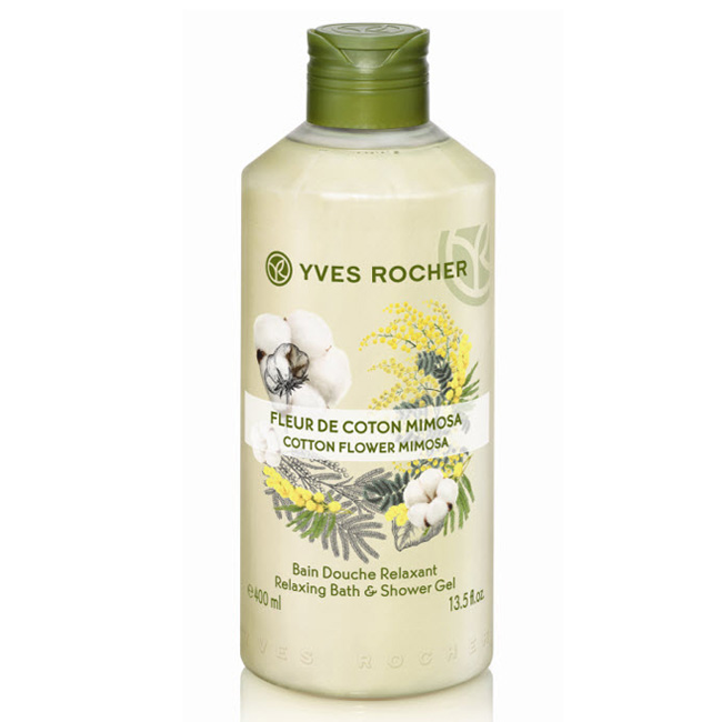 Gel tắm Yves Rocher Relaxing Bath &amp; Shower Gel 400ml