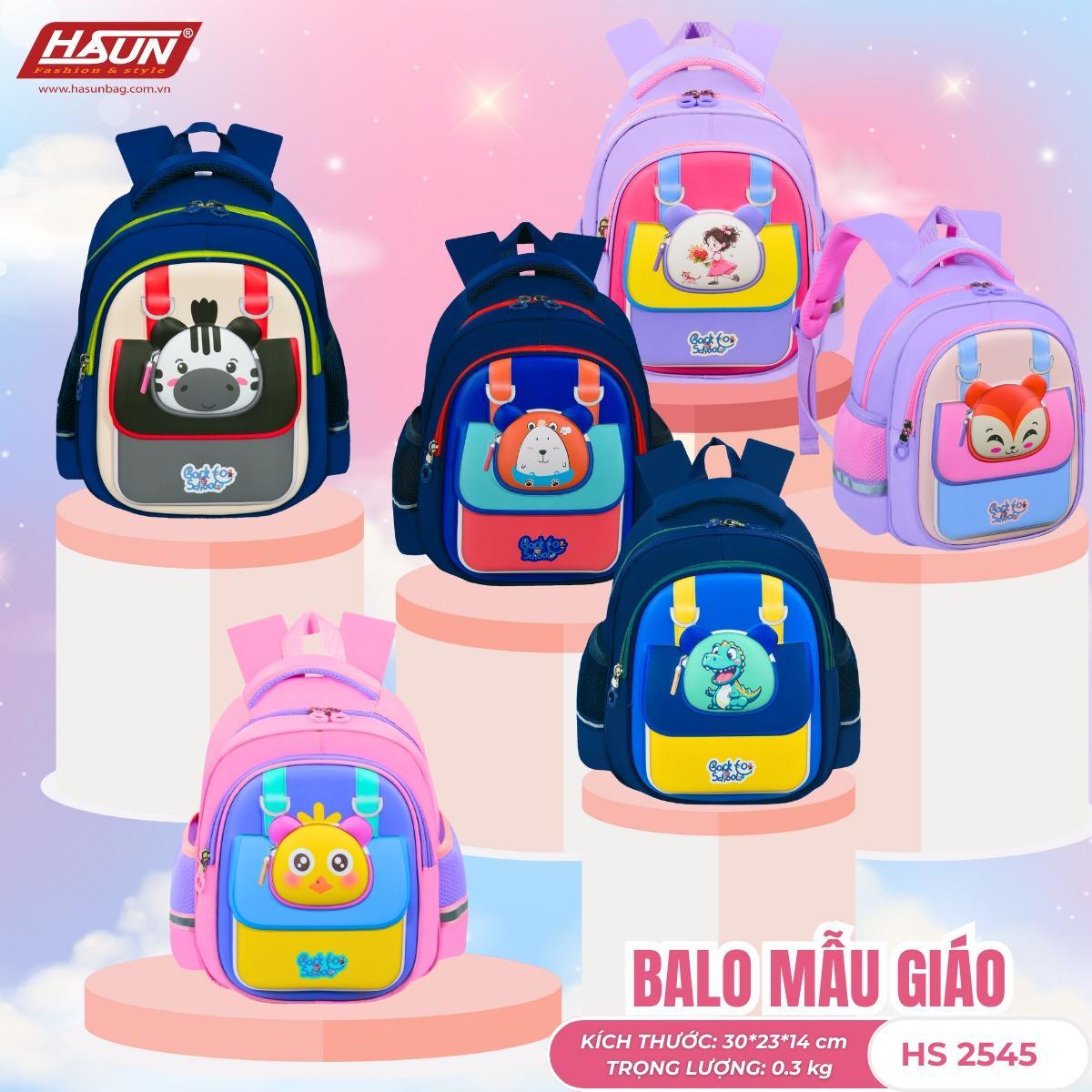 Ba Lô Mẫu Giáo - Hasun HS2545N (Nhiều Mẫu mã)