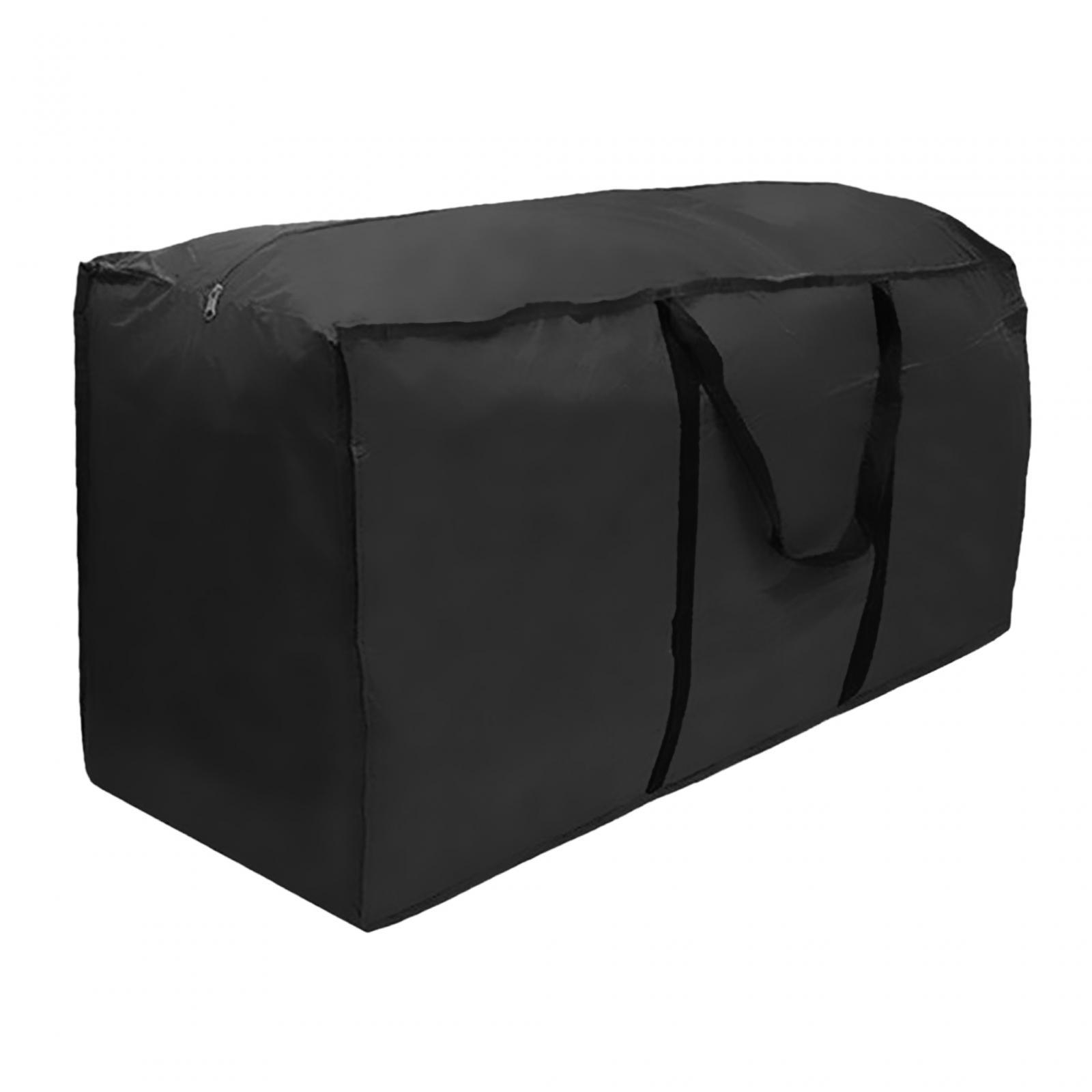 Christmas Tree Storage Bag with Carry Handle Organizer Reusable Cushion Storage Bag Practical Zippered Bag for Pillow