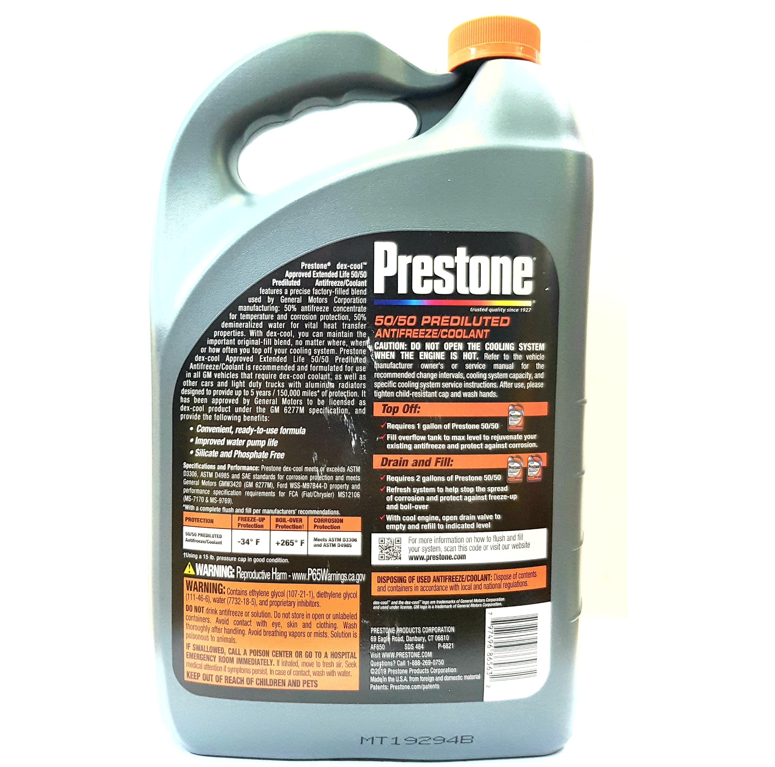 Nước Làm Mát Đỏ Prestone Dex-Cool