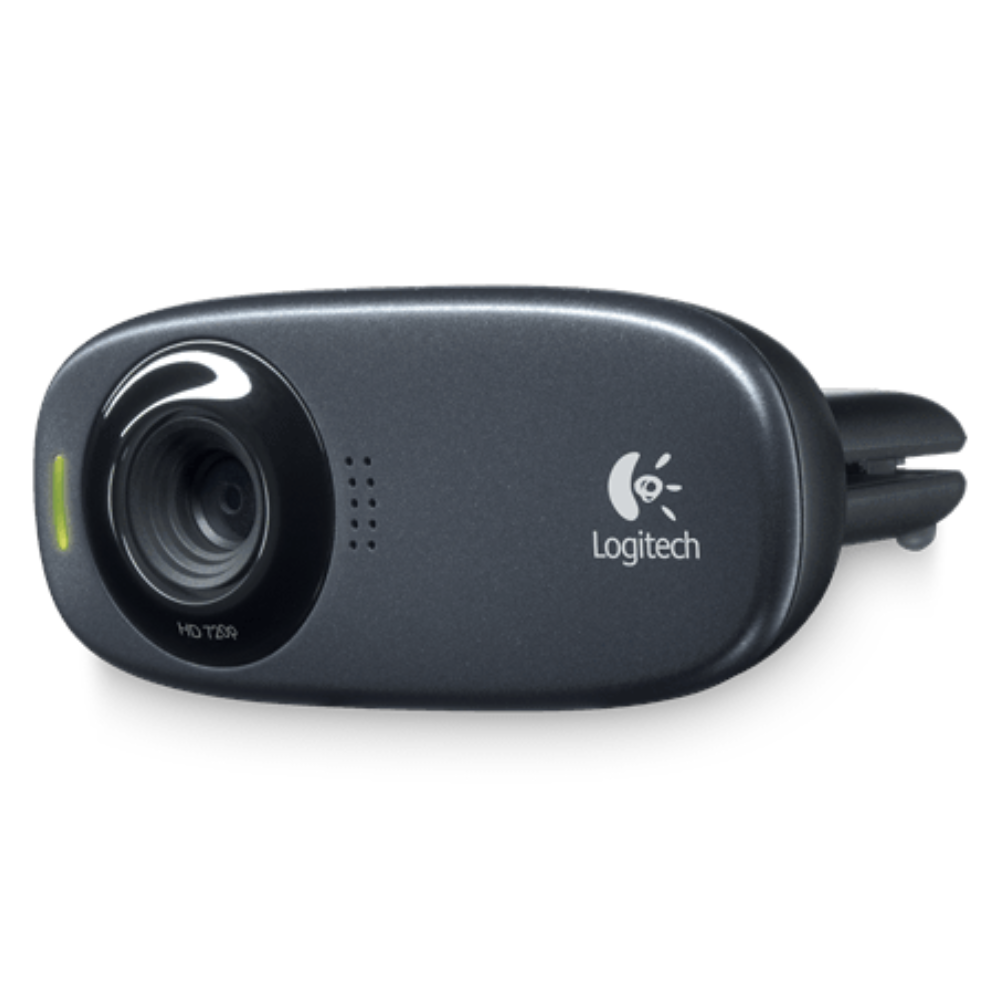 Webcam Logitech C310 HD 720p/30fps Fluid Crystal - Tự điều chỉnh ánh sáng RightLight 2 - Hàng Chính Hãng - Bảo hành 2 năm