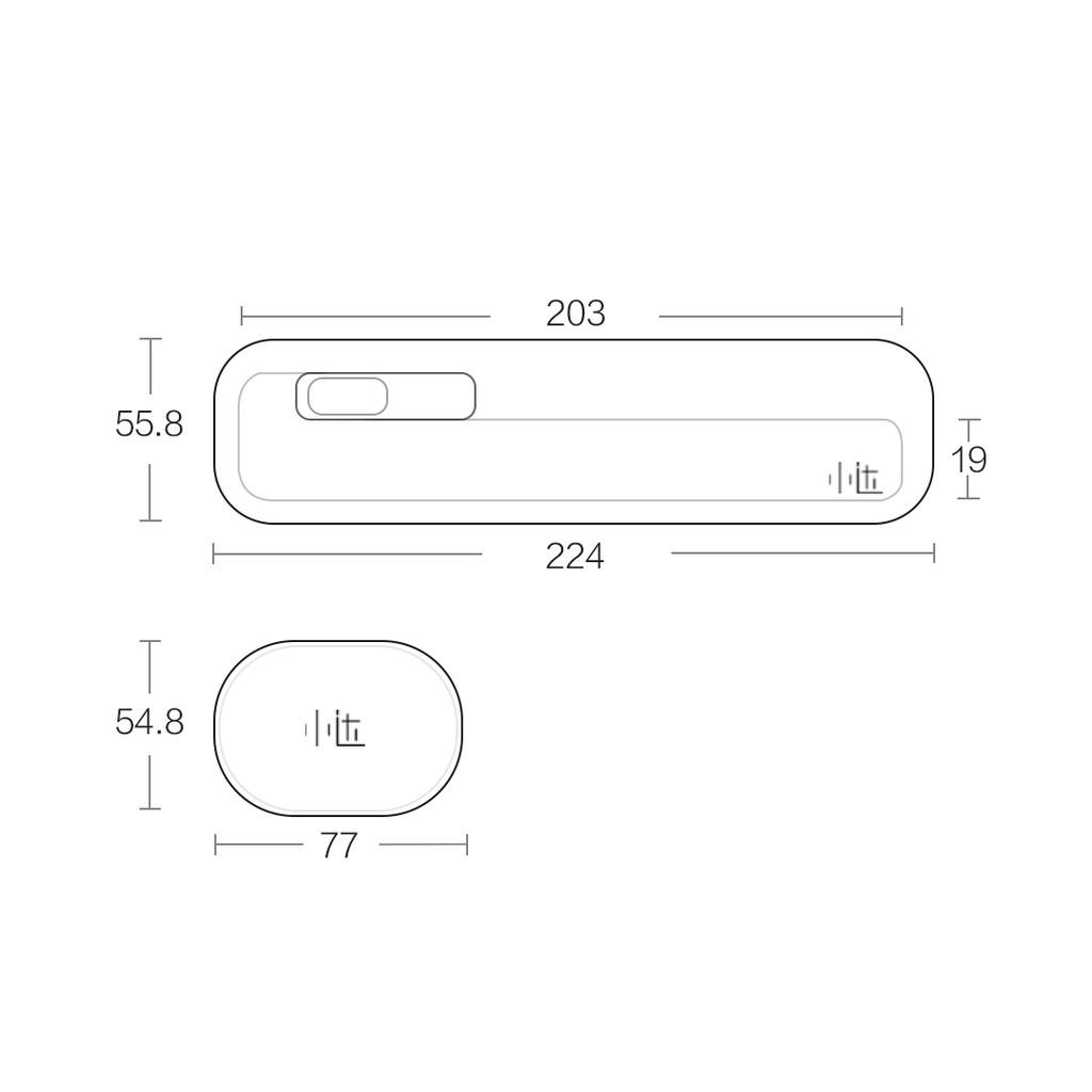 Hộp Đựng Bàn Chải Đánh Răng Xiaomi Xiaoda Có Khả Năng Khử Trùng Tia Cực Tím UVC