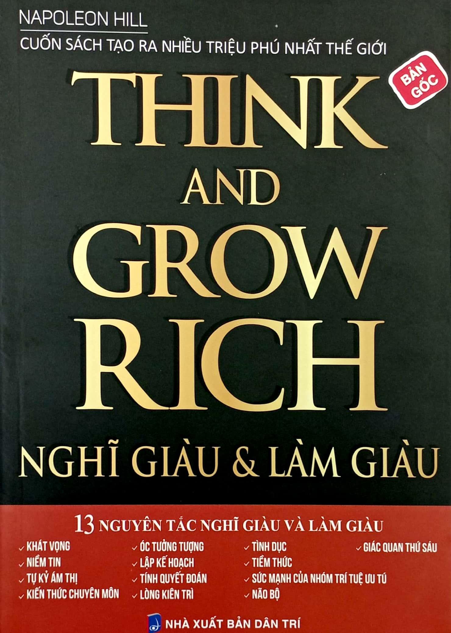 Think And Grow Rich - Nghĩ Giàu Và Làm Giàu