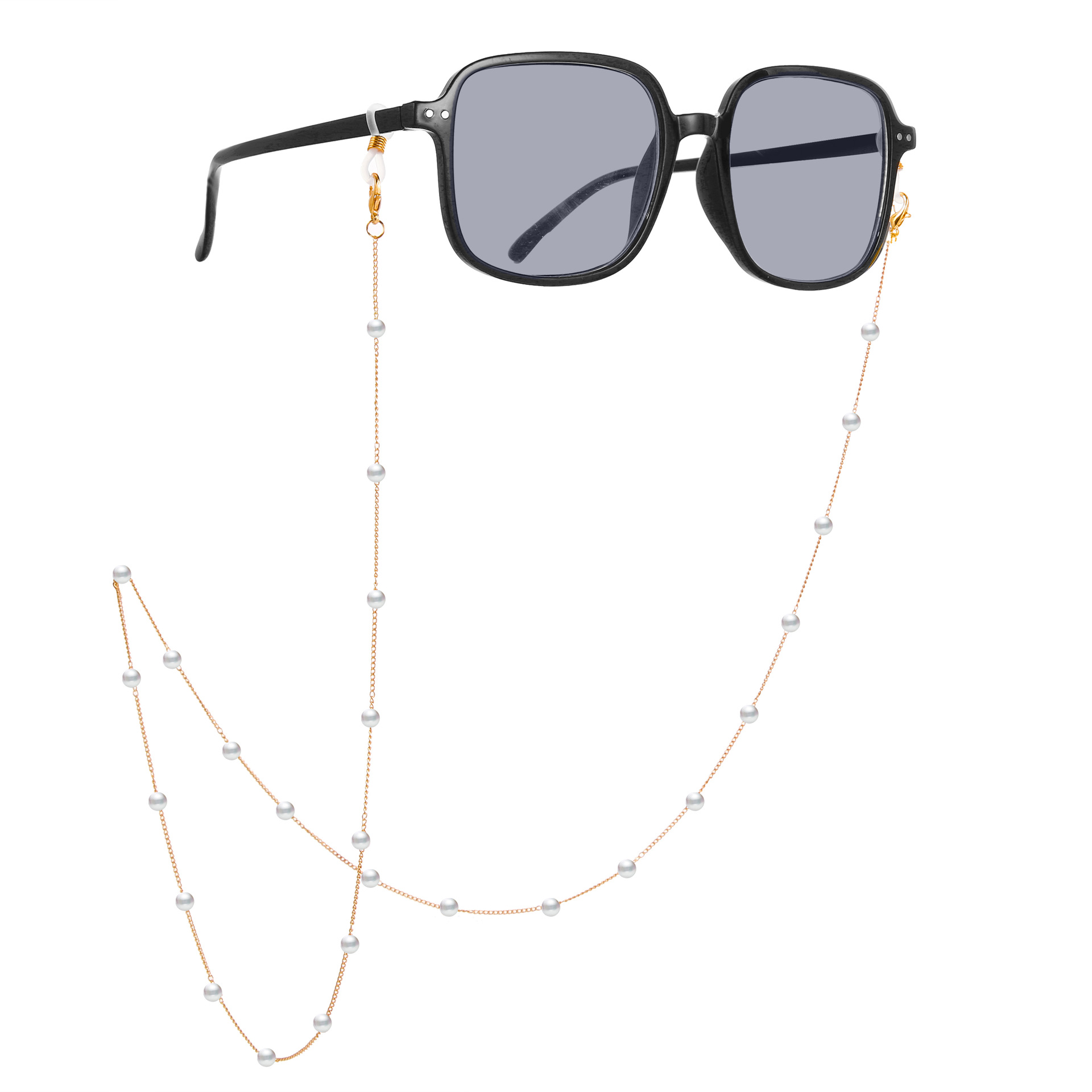 Glassess chain phụ kiện kính dây đeo kim loại chống trơn trượt rơi vỡ trang sức tiện dụng thời trang