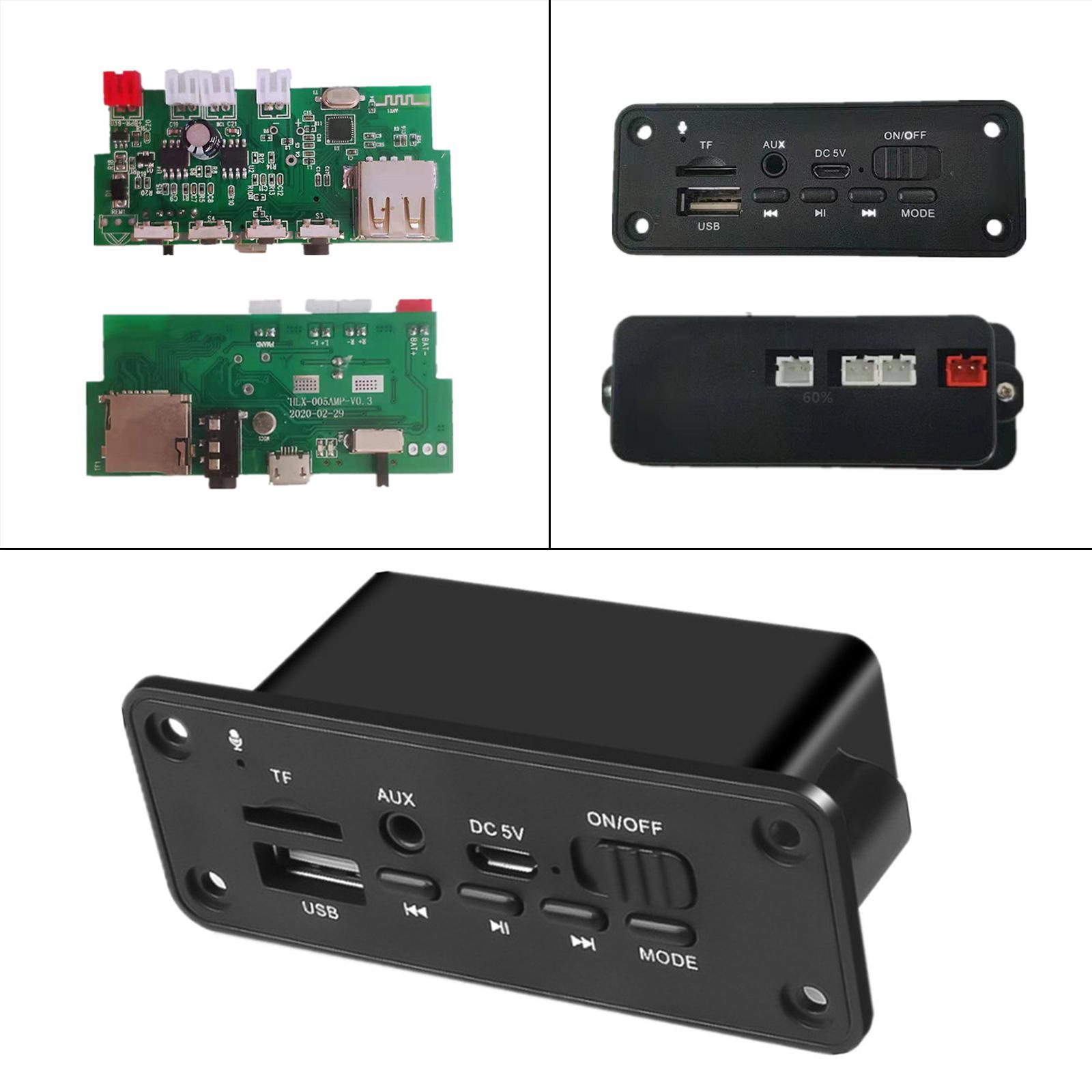 2X MP3 Board 5V AUX Input Player Support MP3 USB TF Card Function