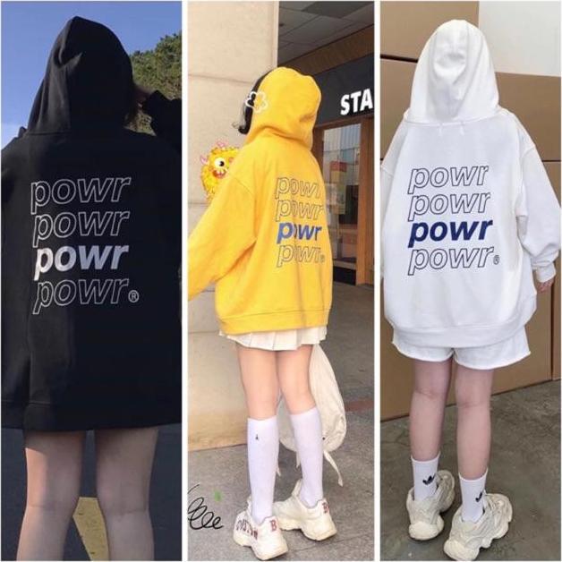 Áo Khoác Hoodie Power Unisex