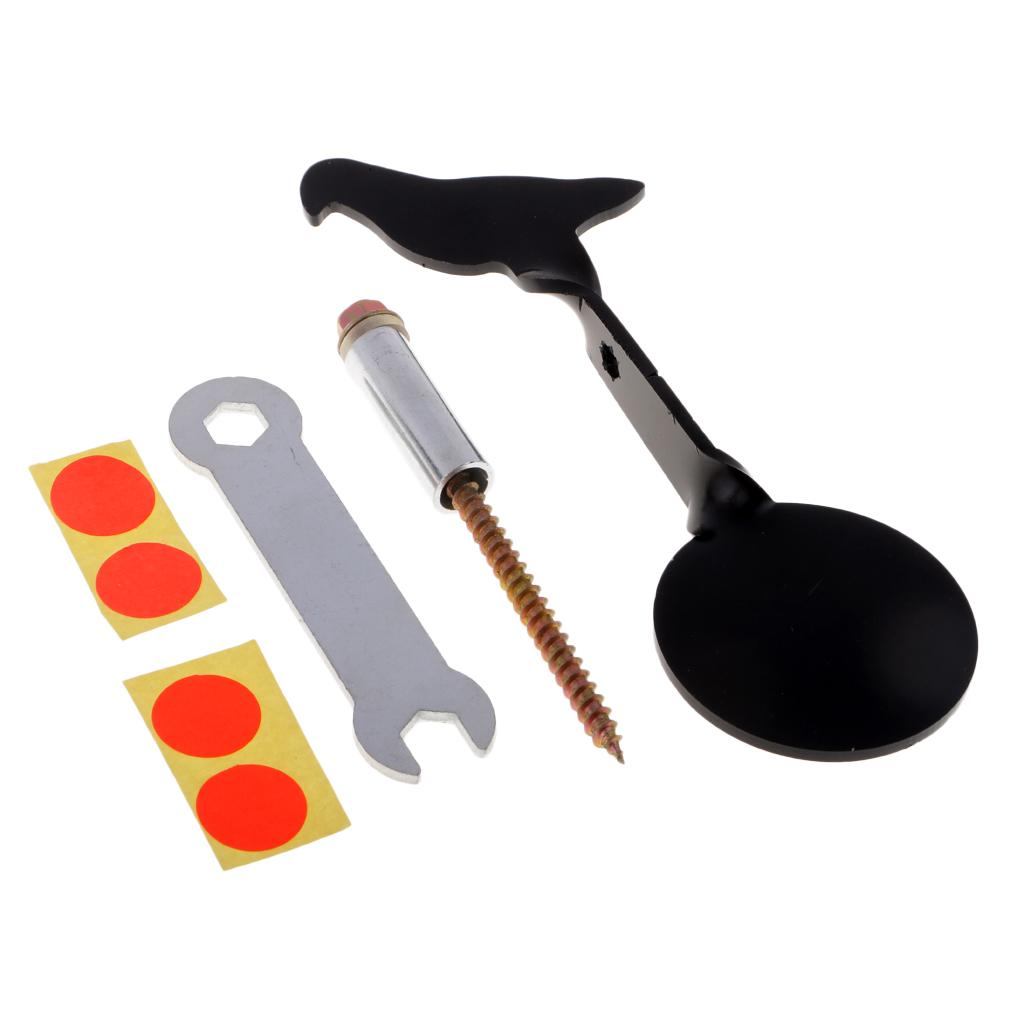 Stainless Steel Spinners Target Rotate Shooting Practice Plinking Target