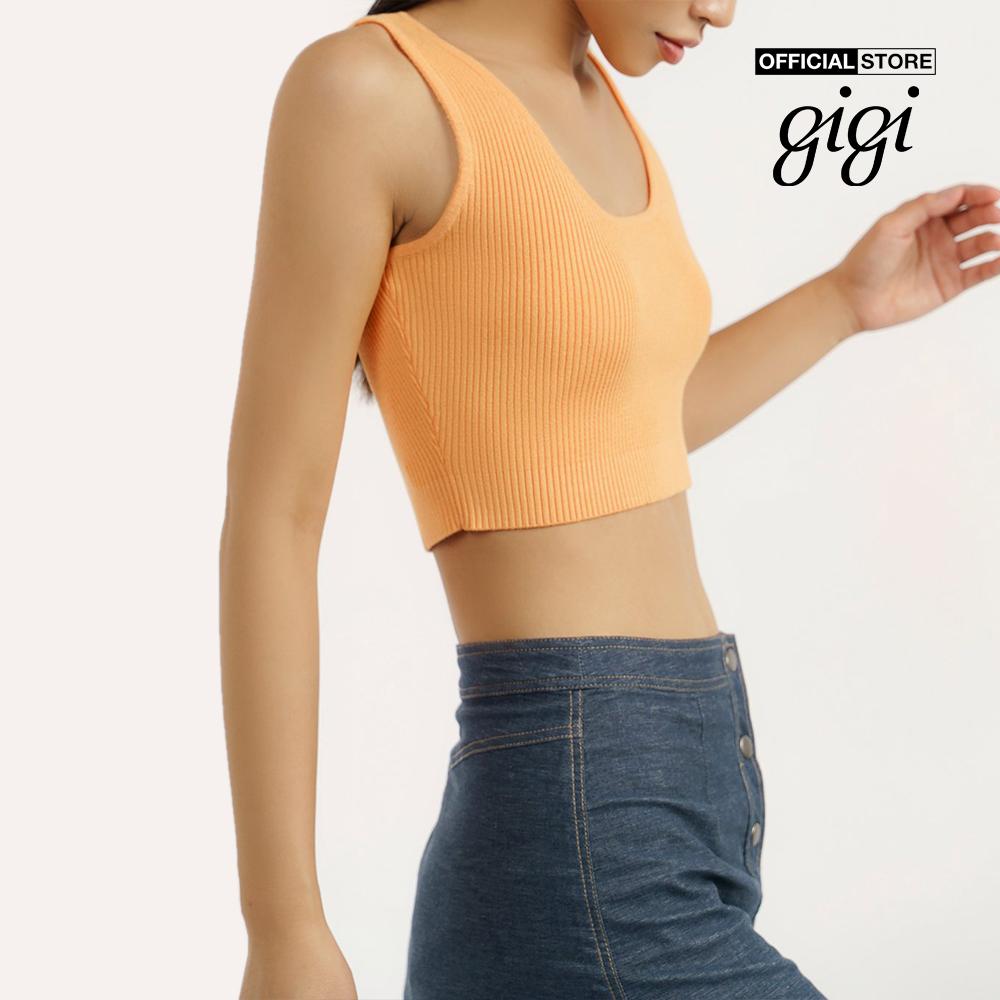 GIGI - Áo croptop nữ sát nách thời trang G6101K212703