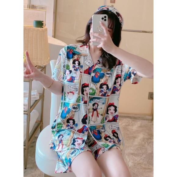 Bộ Ngủ Pizama Hoạt Hình Chất Liệu Cotton Tici Nét Đẹp Xưởng May DCS