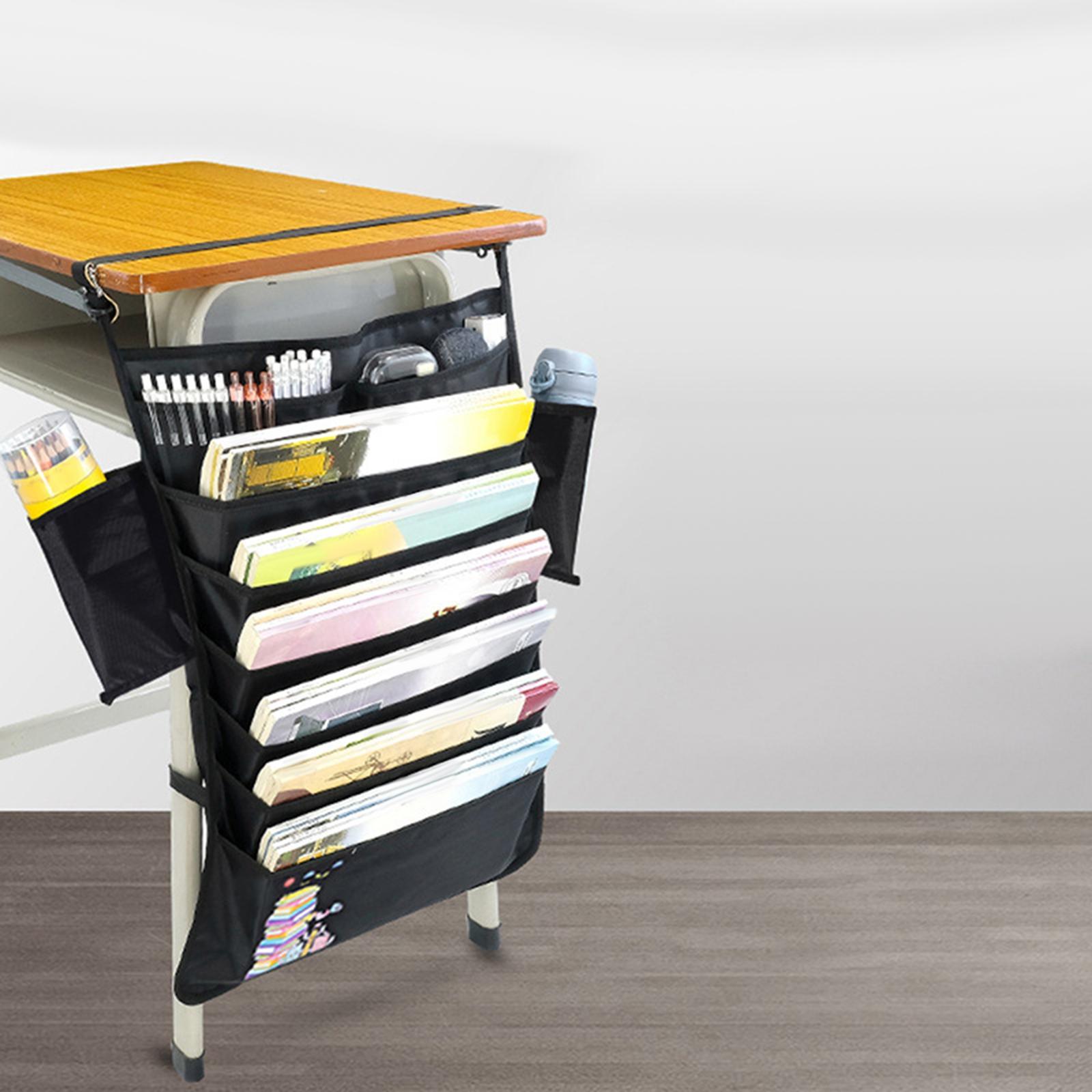 Student Desk Organizer Magazine Holder Classroom Desk Organizer for Desk