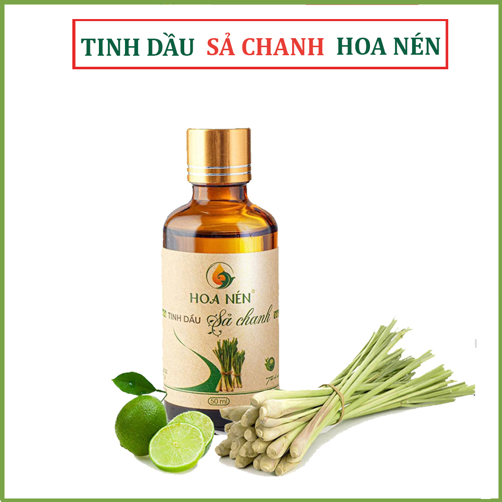 Tinh dầu sả chanh 30ml - Hoa nén