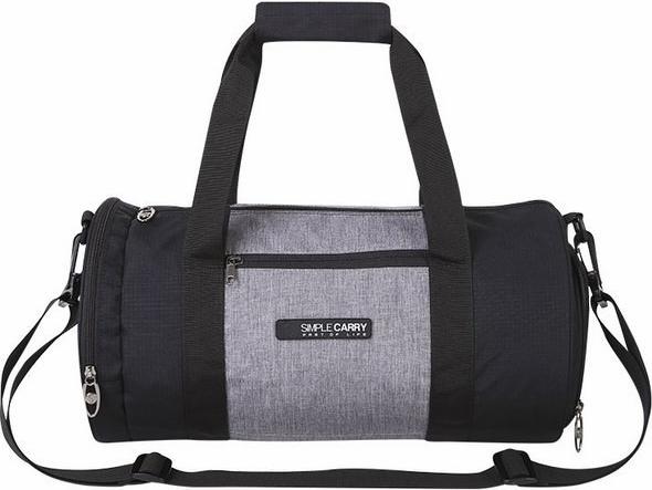 Túi Trống Simplecarry Gym Bag (23 x 42cm) - Black/Grey