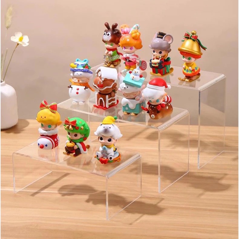 Kệ trưng bày mica 3 mặt uốn Enter TB112 200x80x120mm mica dày 2mm, Kệ livestream, Kệ mica chữ U trong suốt để đồ đa năng (20)