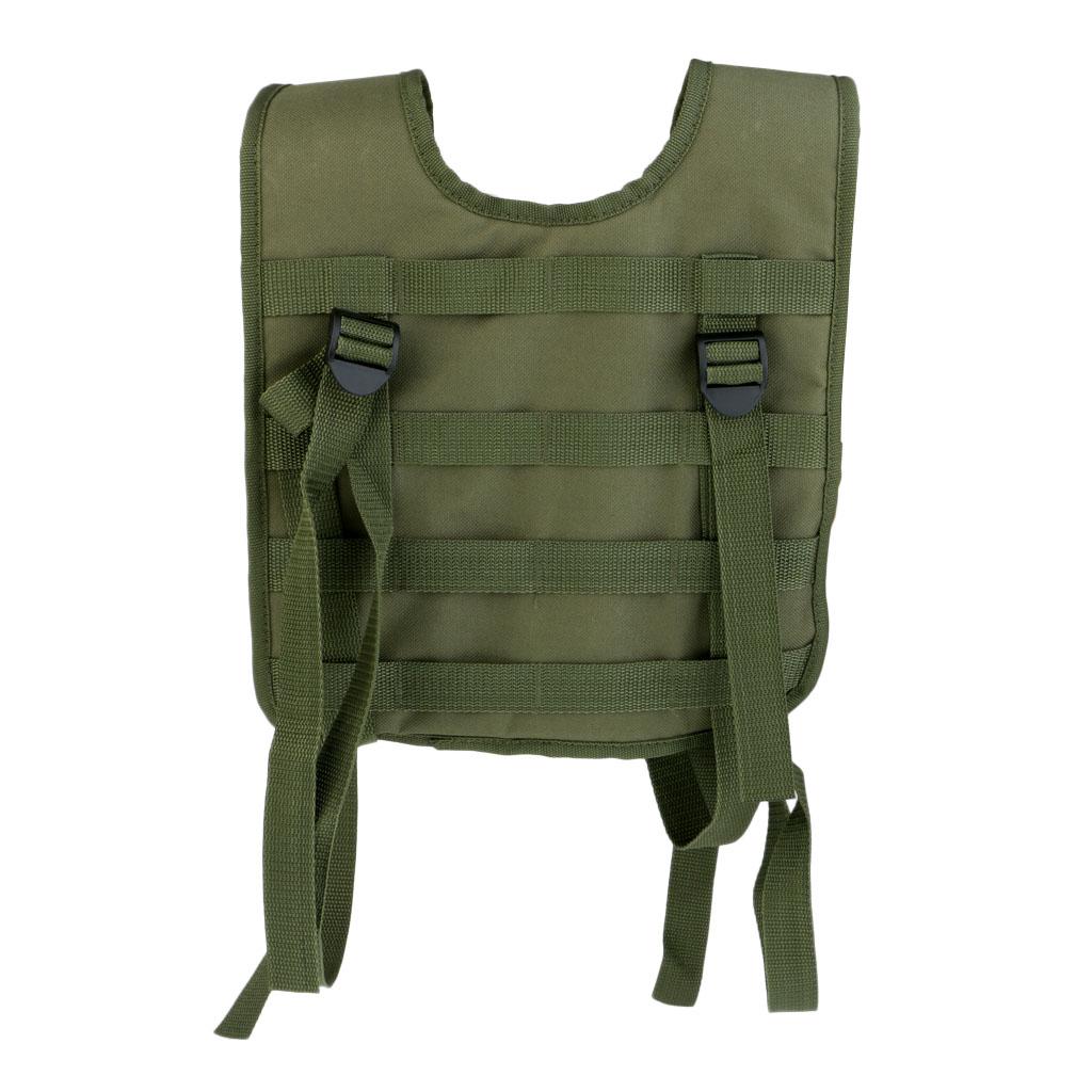 Modular Oxford H-Harness Molle Vest Suspenders for Battle Belt