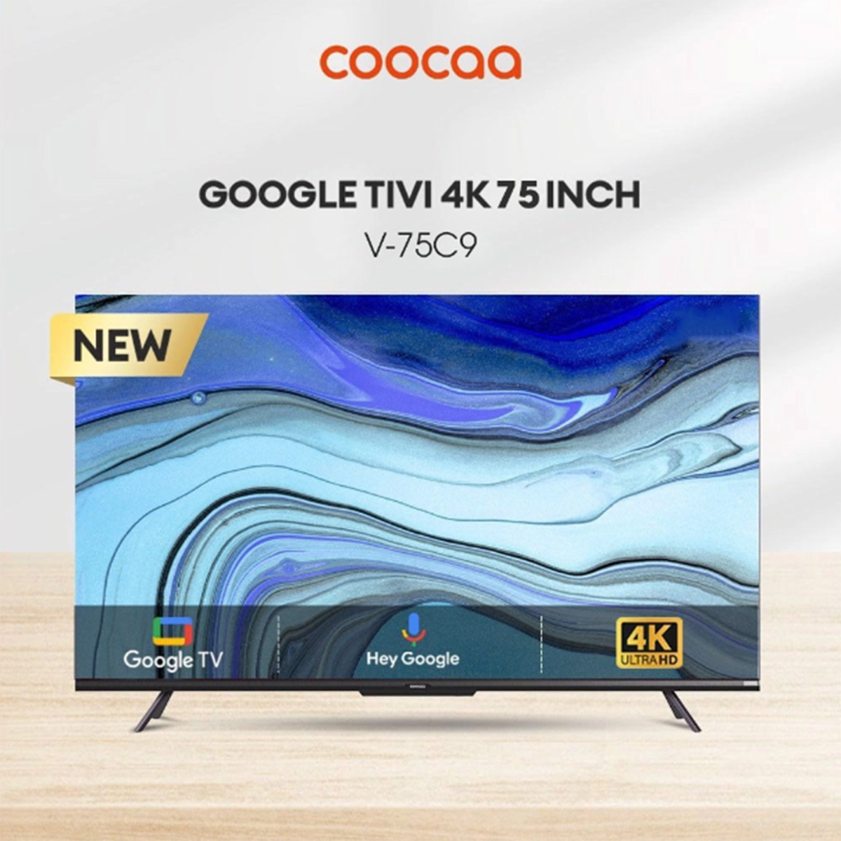 Google Tivi Coocaa 4K 75 Inch 75C9 - Hàng chính hãng - Giao HCM và 1 số tỉnh thành