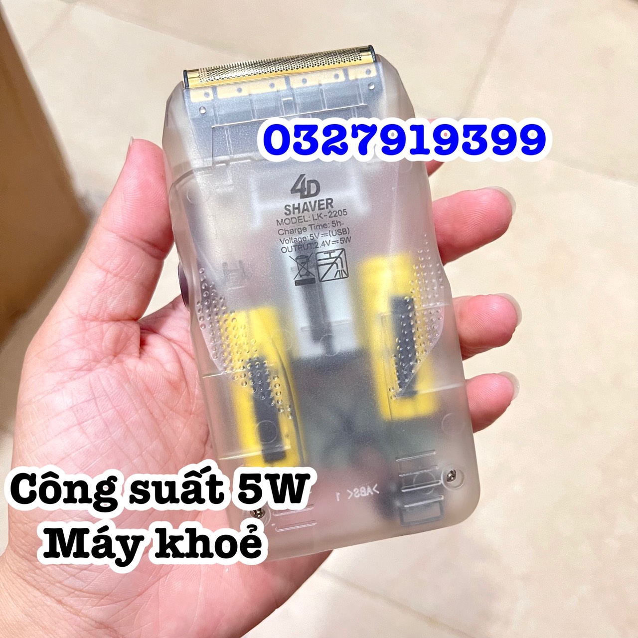 Máy cạo râu lưỡi kép Suttik 2205 cao cấp