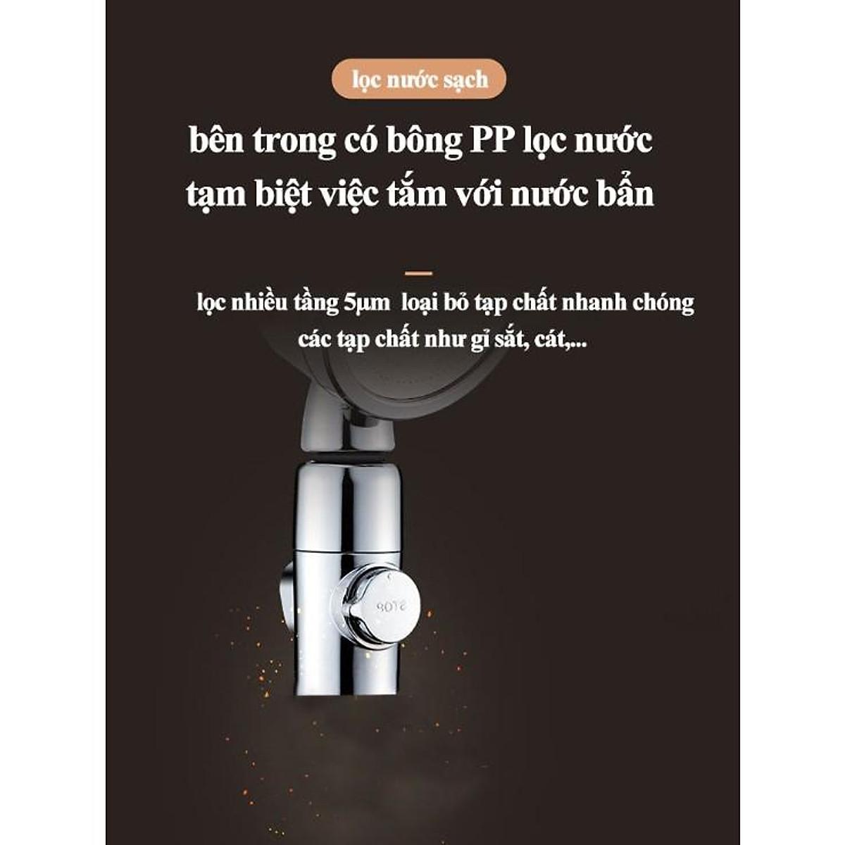 Vòi Sen lọc nước kiêm chế độ tăng áp lực nước thế hệ mới