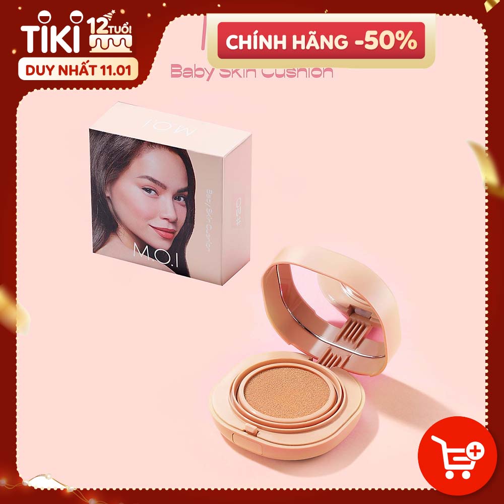 Phấn Nước M.O.I 5M BABY SKIN CUSHION Hồ Ngọc Hà (Chính Hãng)
