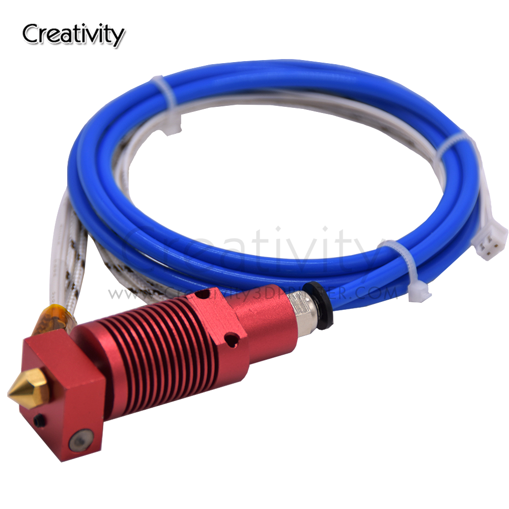 Bộ phận máy in 3D MK8 Bộ công cụ outruder HotEnd 0,4mm vòi 1,75mm cho Ender3 Ender3v2 CR10 Ender5 Máy in 3D