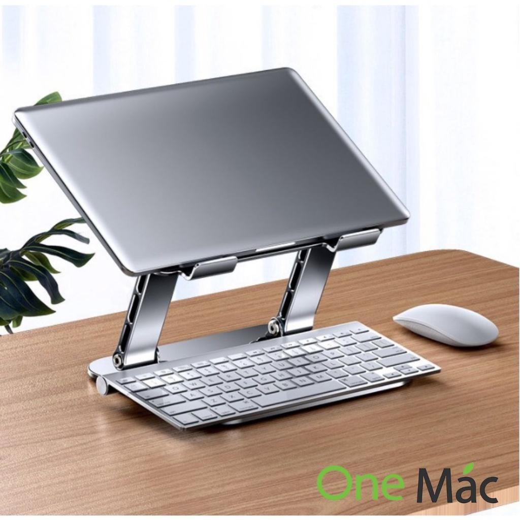 LS515 Giá đỡ để laptop stand notebook Macbook máy tính xách tay hợp kim nhôm có thể tháo rời kiêm tản nhiệt