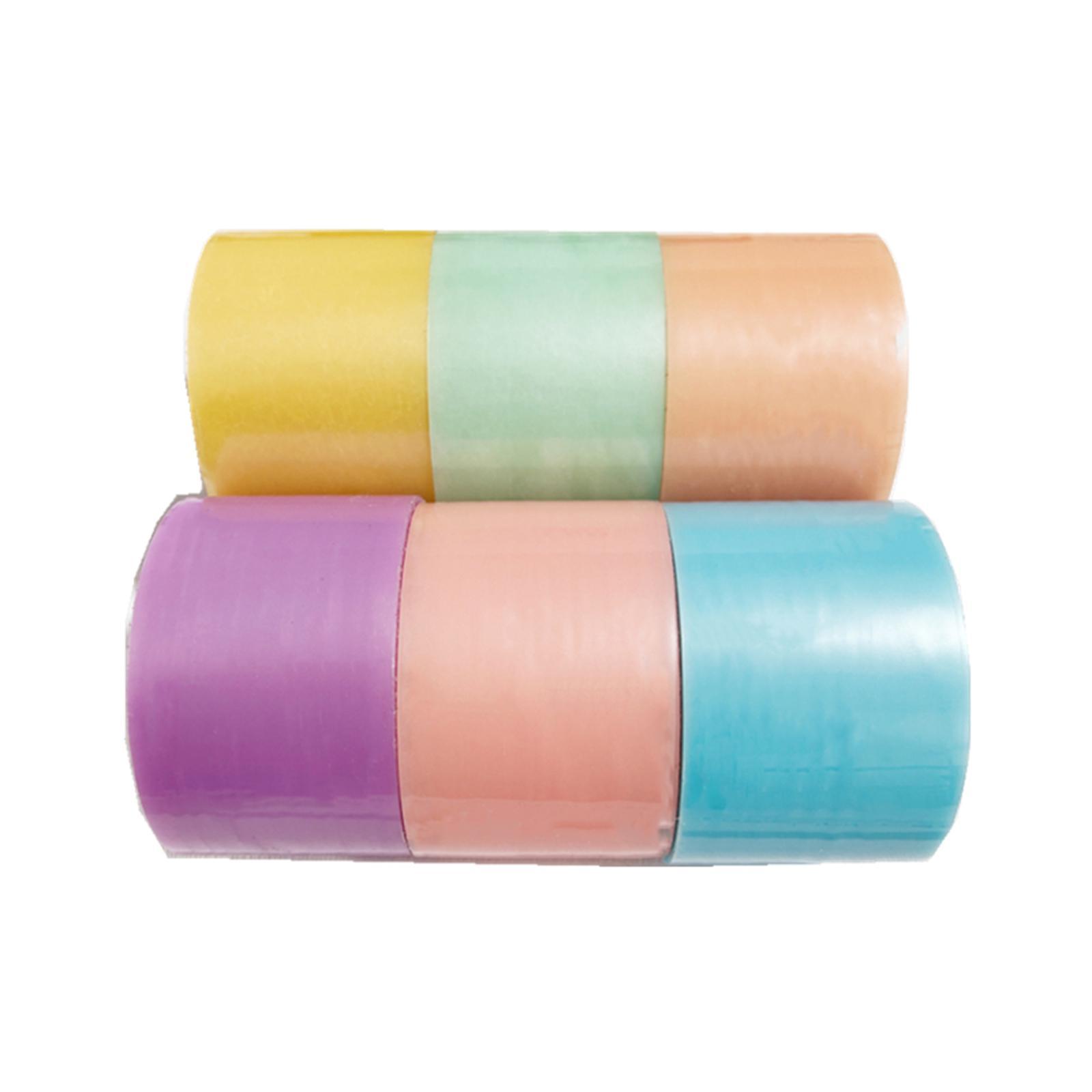 5x Sticky Ball Tape, Sensory Toy Transparent Color DIY Tape Sticky Ball for Party Birthday