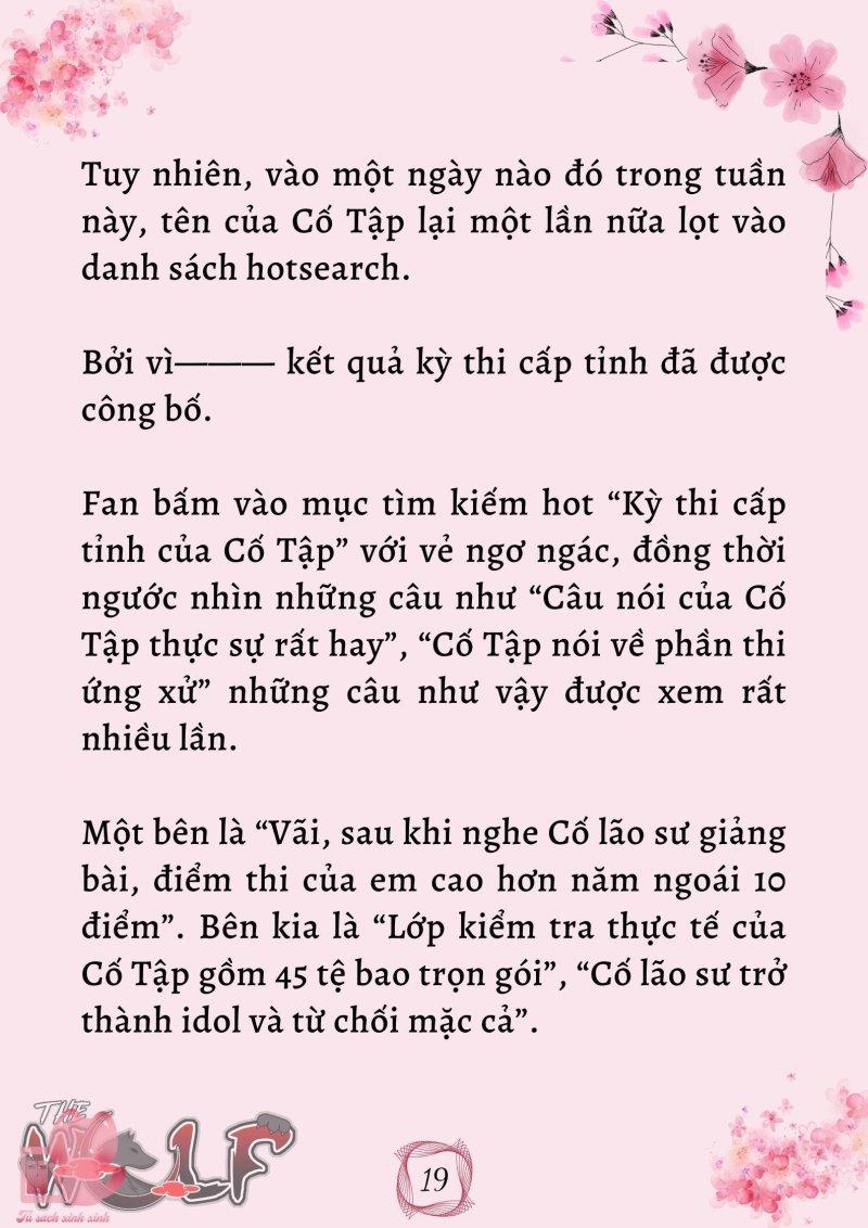 xuyên không vào nhóm nhạc nam 200 người chapter 18 19