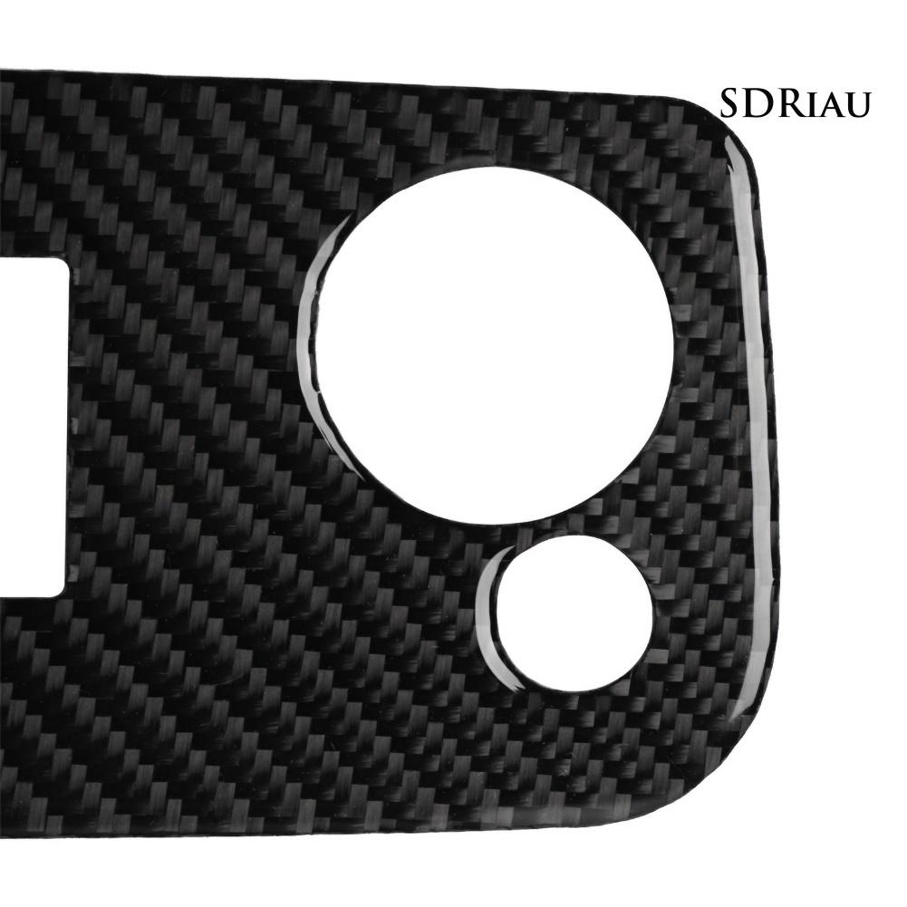 Carbon Fiber Car Reading Lamp Interior Trim Cover Sticker for Ford Mustang 09-13