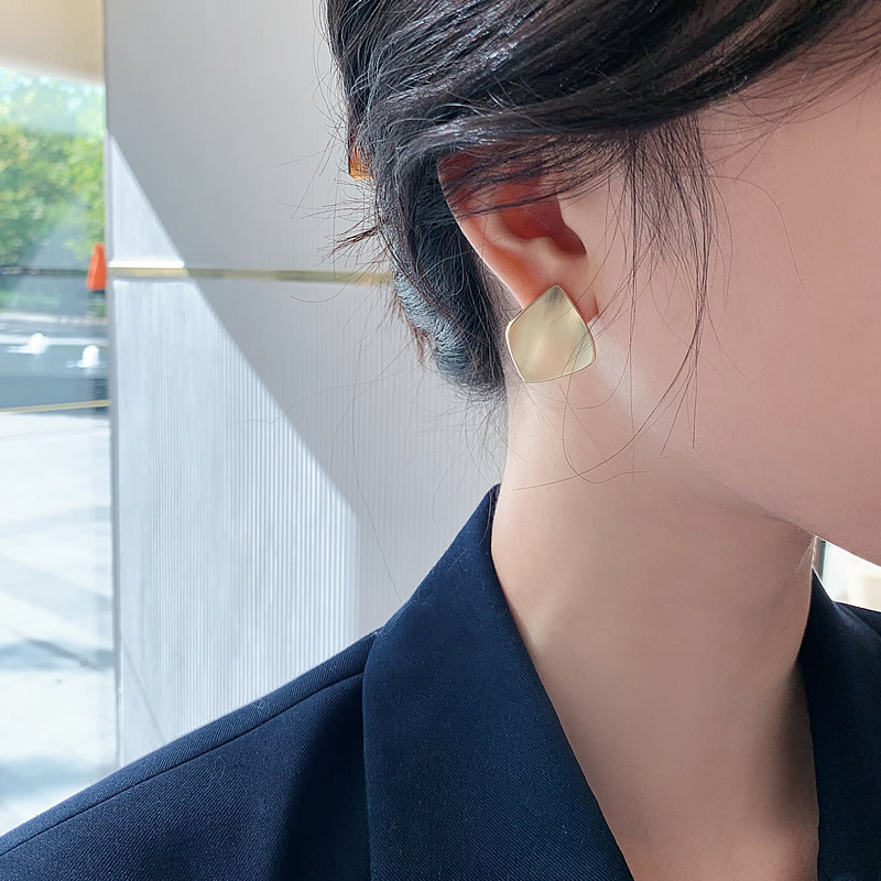 Bông Tai- Khuyên Tai Nữ Hợp Kim Hình Lá Cây Thanh Lịch/B&m Basic/BTHK0040
