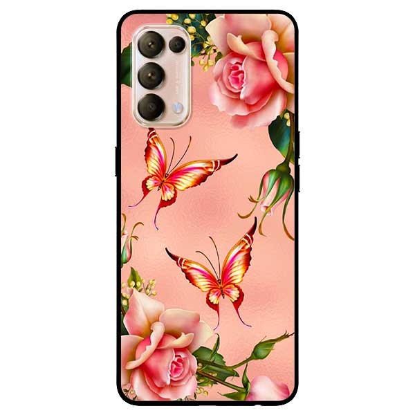 Ốp lưng dành cho Oppo Reno 5 mẫu Hoa Hồng