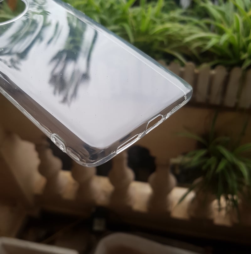 Ốp cho OnePlus 7T - Silicon trong suốt hãng GOR Hàng nhập khẩu
