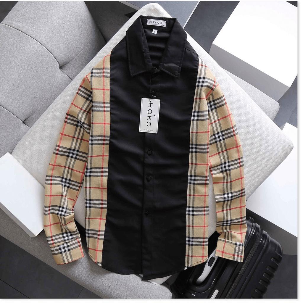 Áo sơ mi 3D TAY DÀI nam caro cực chất bao đẹp dành cho anh em THỜI TRANG KME FASHION