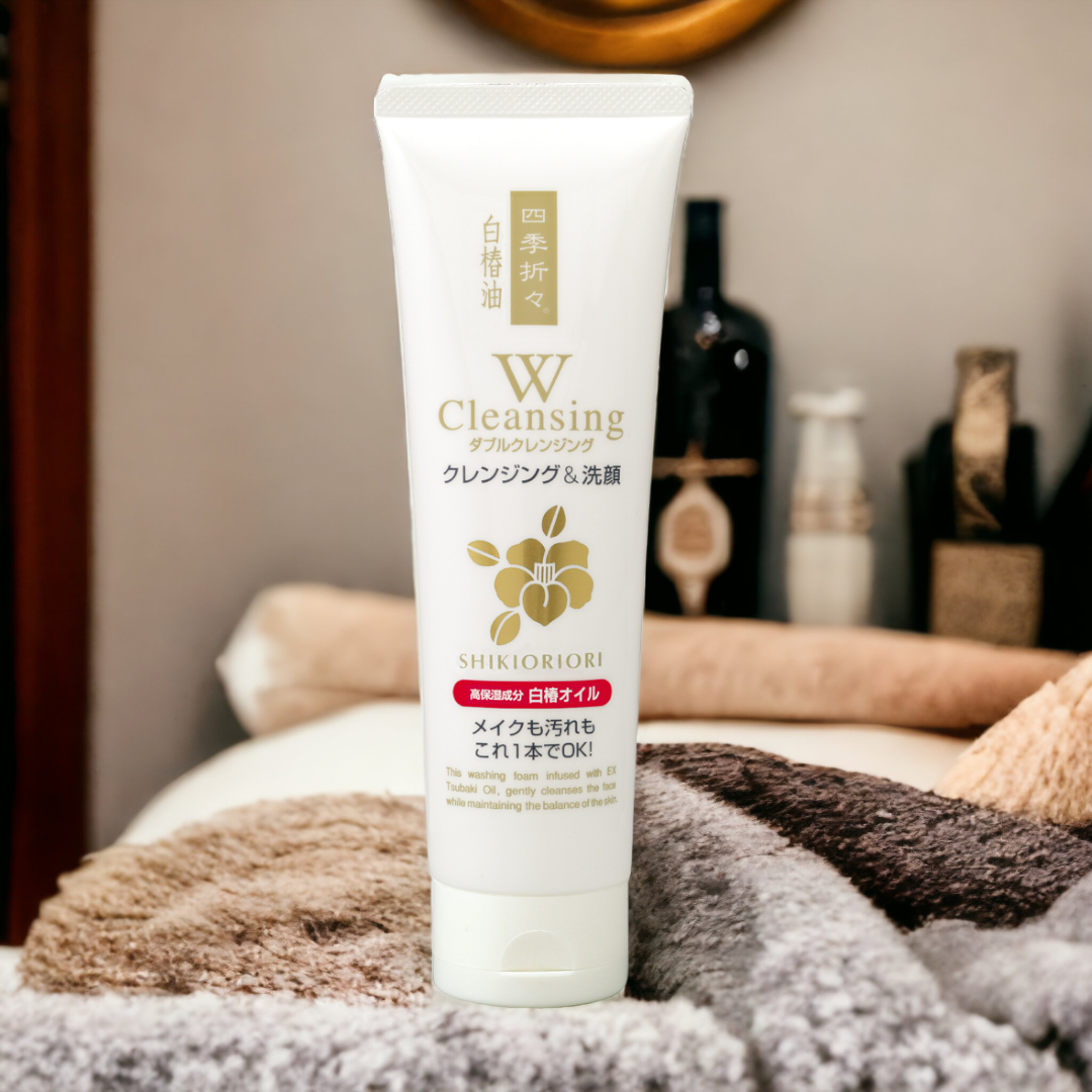 Sữa Rửa Mặt Shikioriori W Cleansing Wash Chiết Xuất Hoa Trà Trắng