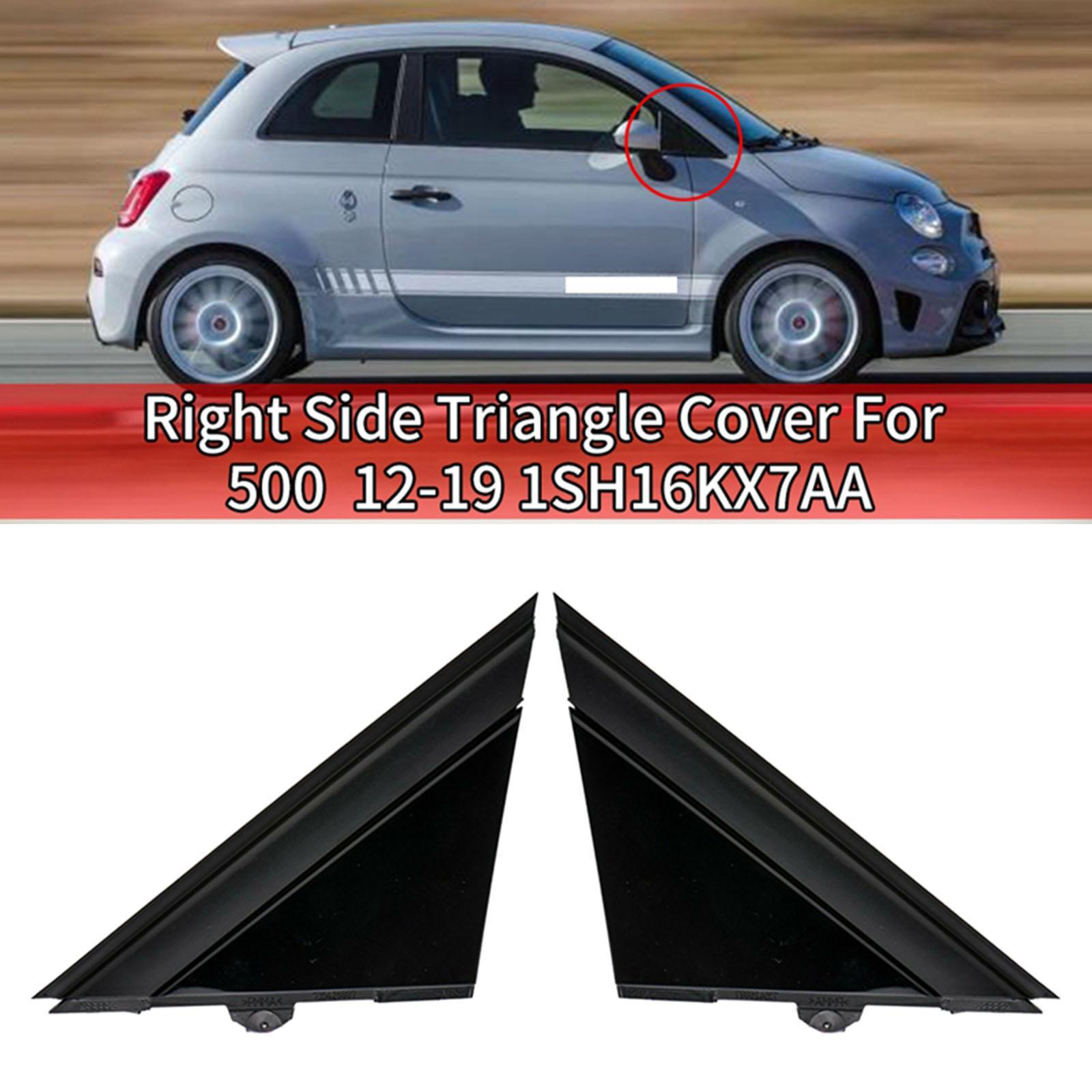 2x Door Mirror Covers and Rear View Wing Mirror Cover Trim for
