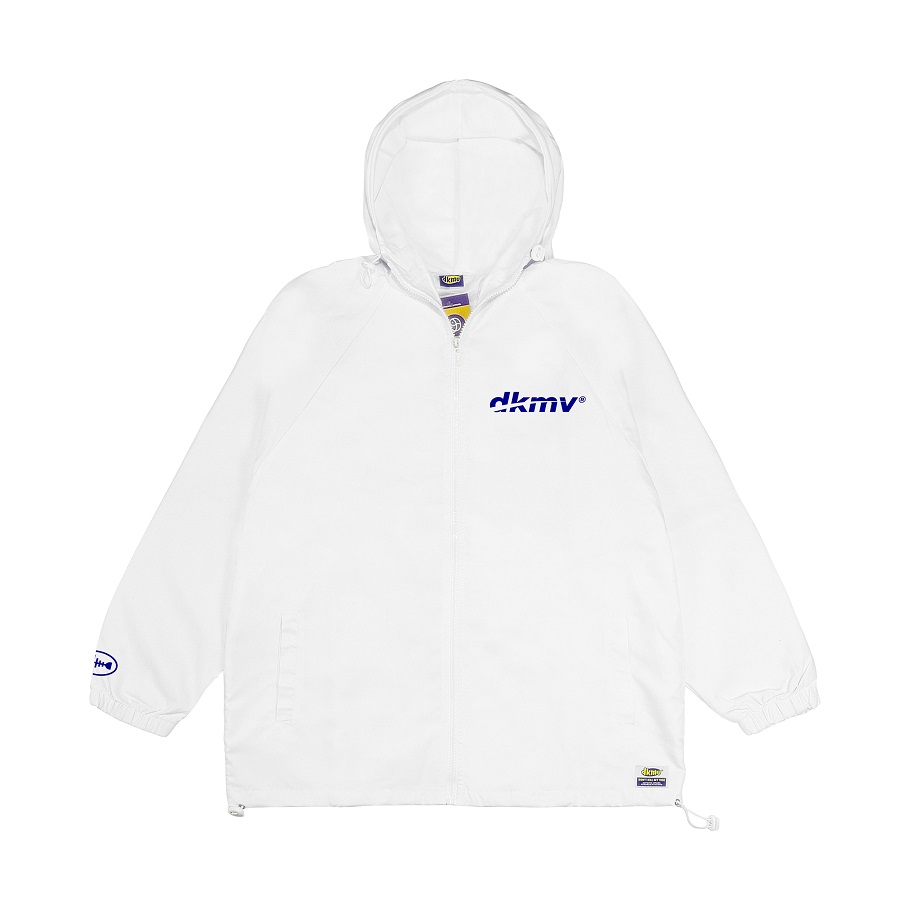 Áo khoác dù nữ hai lớp màu trắng | DKMV Jacket Original-White