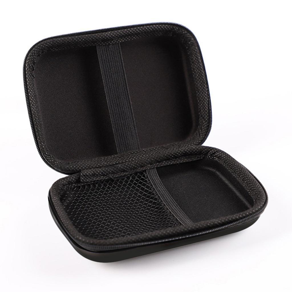 2x USB External HDD Hard Drive Disk Hard Case Bag Carry Pouch Case Black