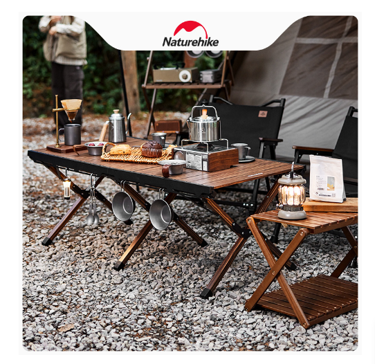 Bàn cuộn nhôm gấp gọn Glamping Naturehike CNH23JU16001