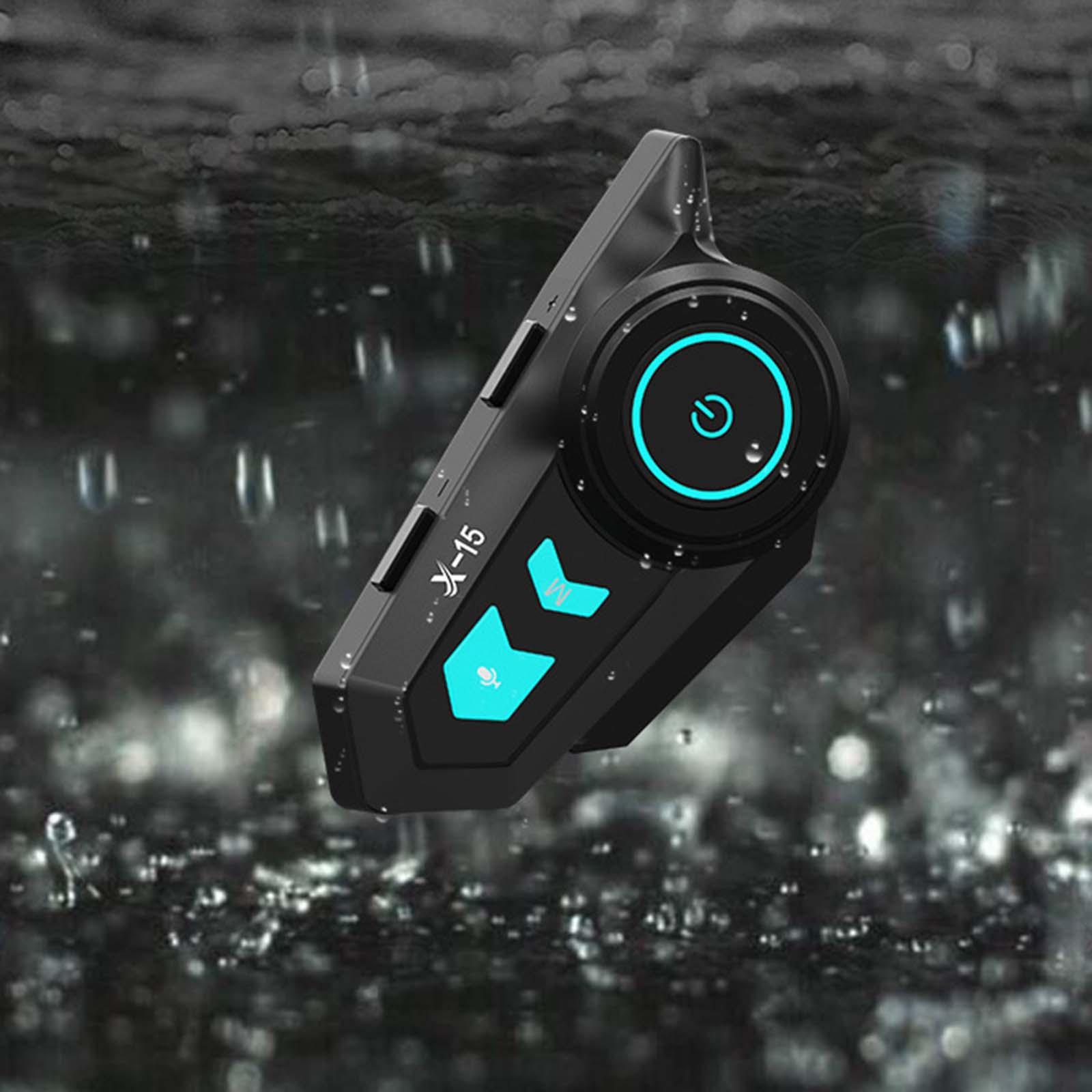 Headset  Earphone Auto Answer Incoming Calls Motorcycle V5.0 Headset  Audio System for Half/Open Face  Riding