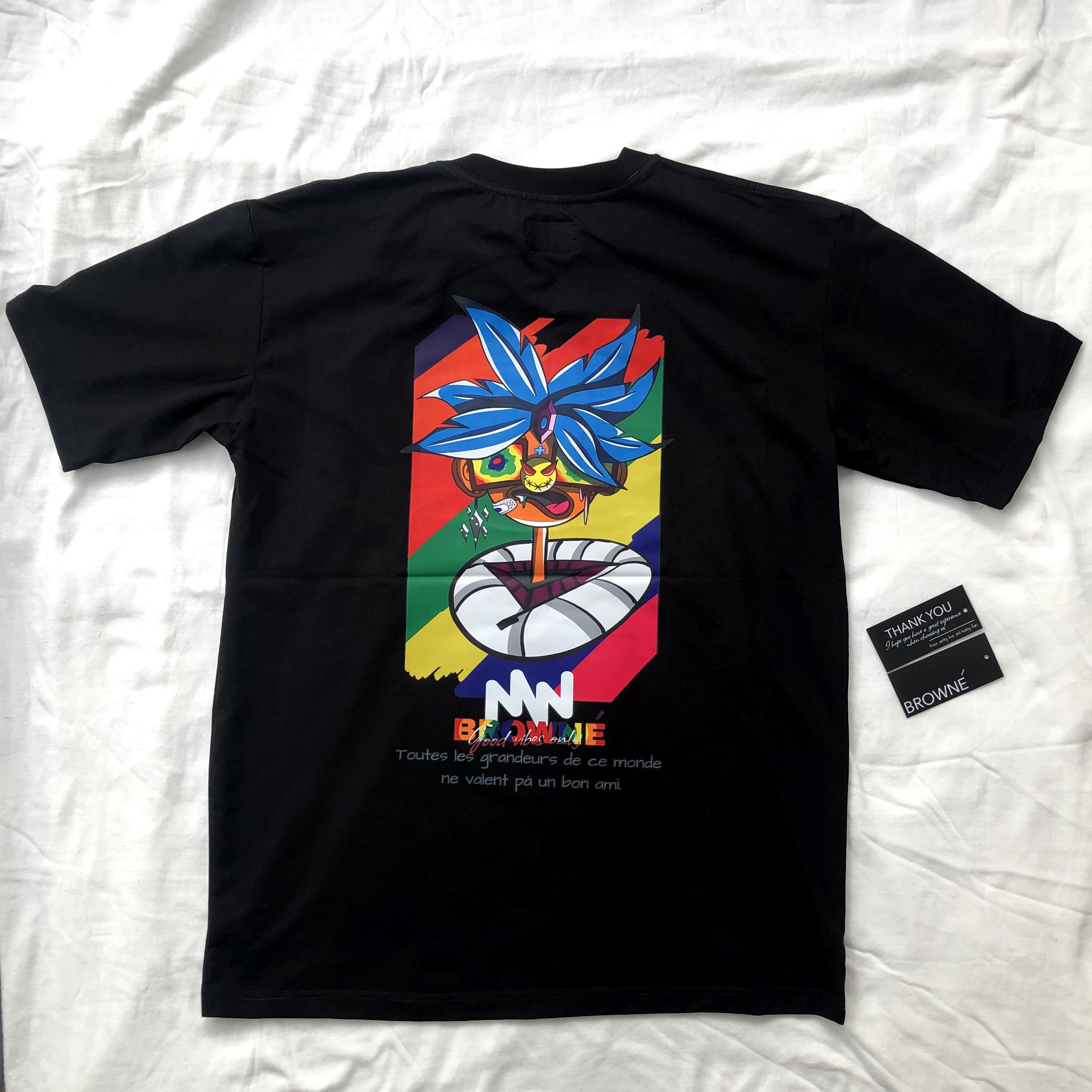 Áo thun unisex Blue Hair Color Guy