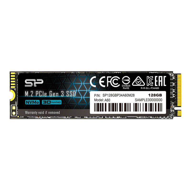 Ổ cứng Silicon Power M.2 2280 PCIe SSD A60 128GB - Hàng chính hãng