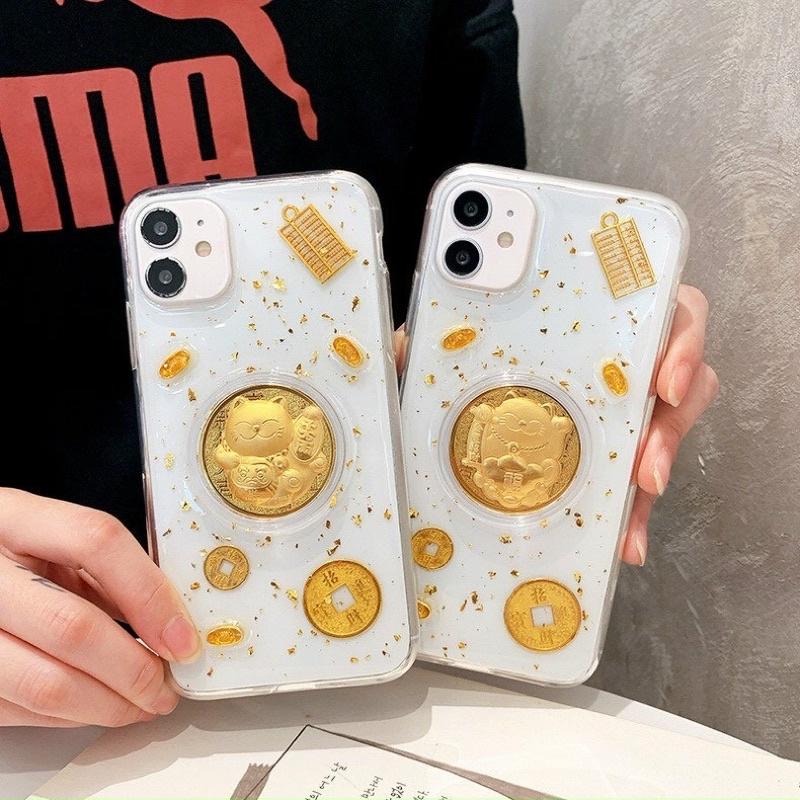 Ốp Mèo Thần Tài/ Thần Tài may mắn rinh lộc cho 6g đến 14promax