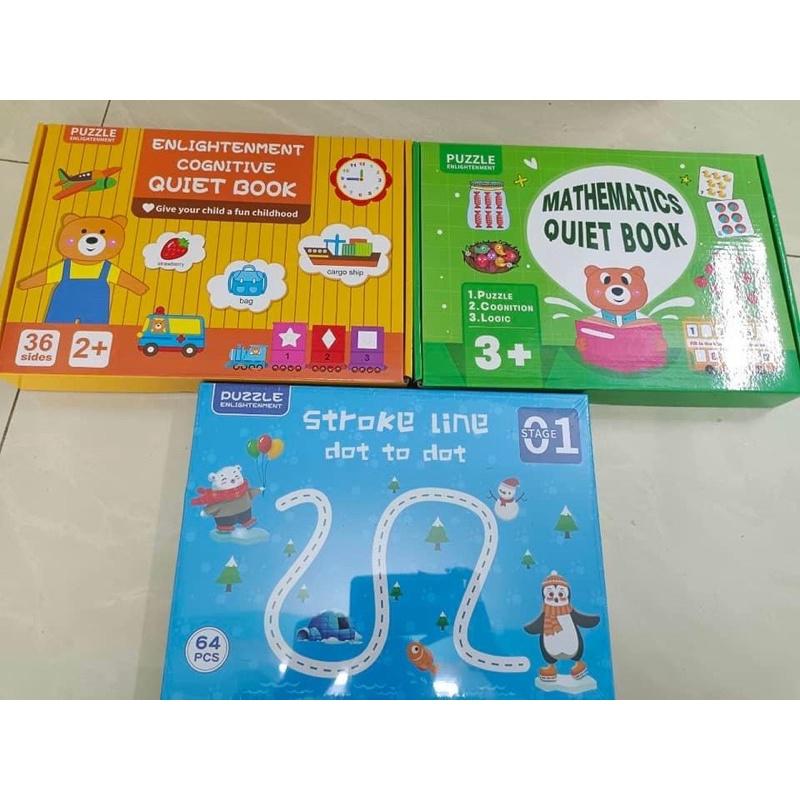 Học Liệu Montessori Bóc Dán 17 Chủ Đề Đồ Chơi Giáo Dục Sớm Cho Bé Tái Sử Dụng Nhiều Lần