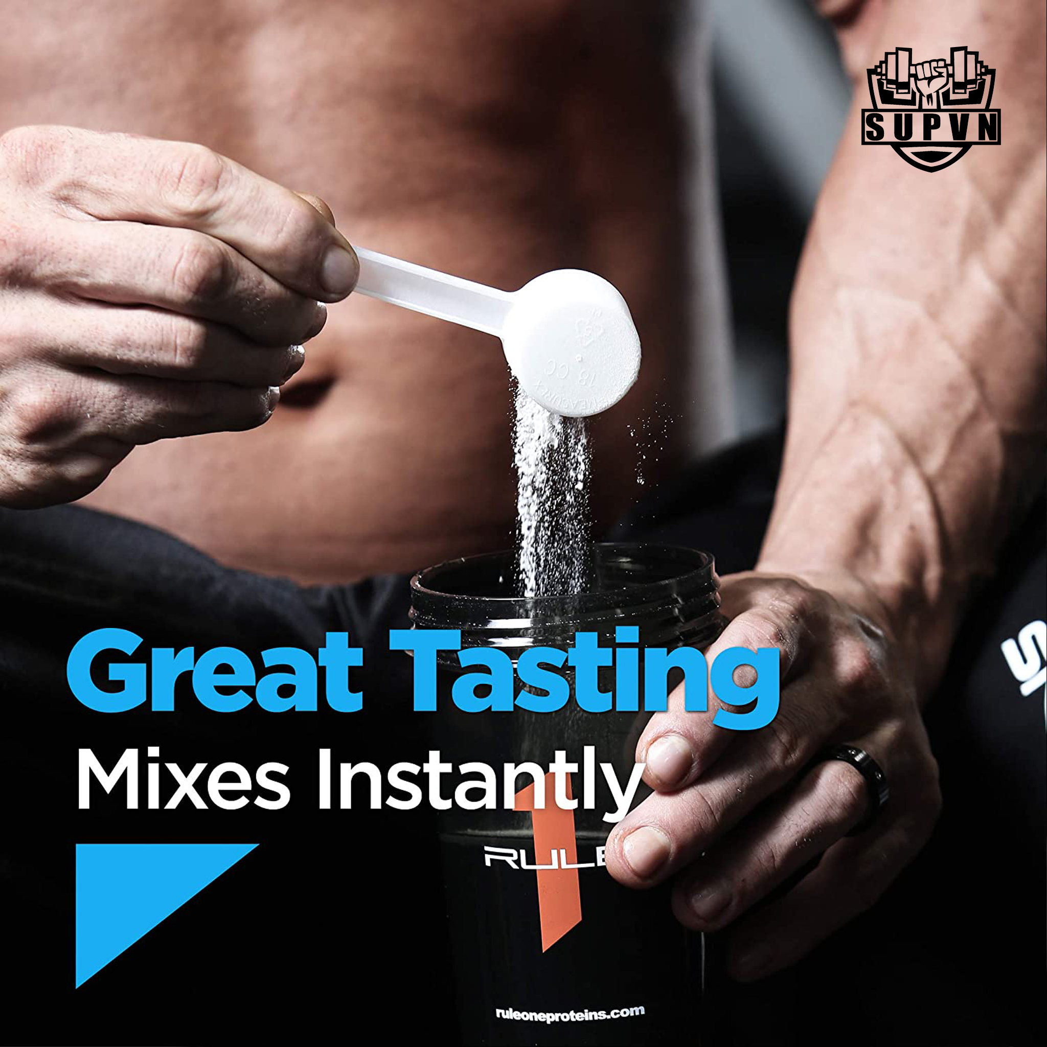 Rule 1 Whey Blend 10lbs (4.54kg) - Sữa tăng cơ bổ sung Protein cho người tập gym - R1 Whey Concentrate