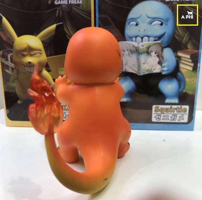 Mô hình Pikachu, Rùa Kini, rồng Charizard, Ếch kì diệu sa ngã 15cm