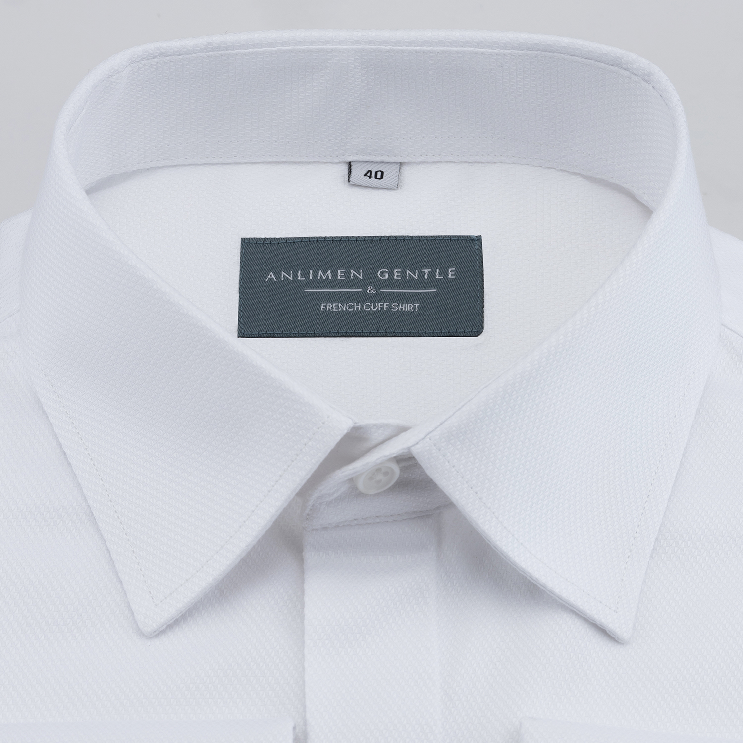 Áo sơ mi măng sét trắng Anlimen Gentle Cuff Shirt