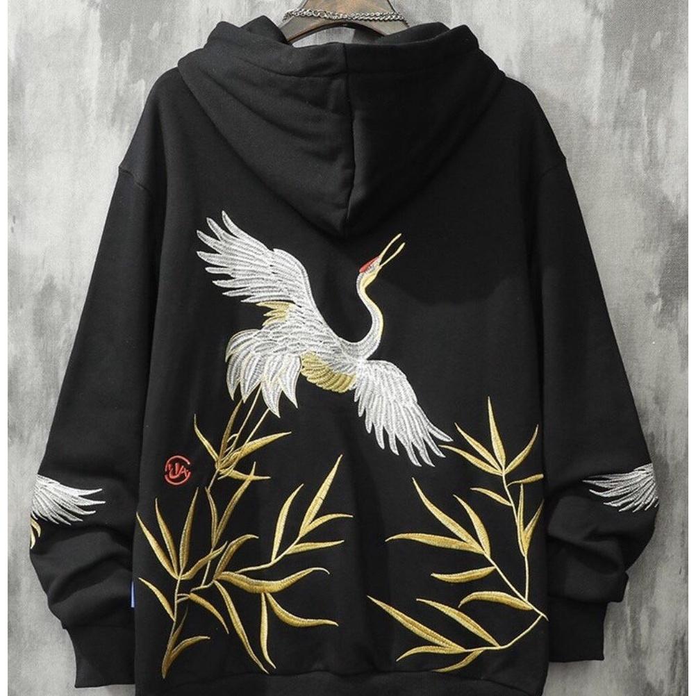 ÁO HOODIE UNISEX NAM NỮ IN CÒ TRẮNG