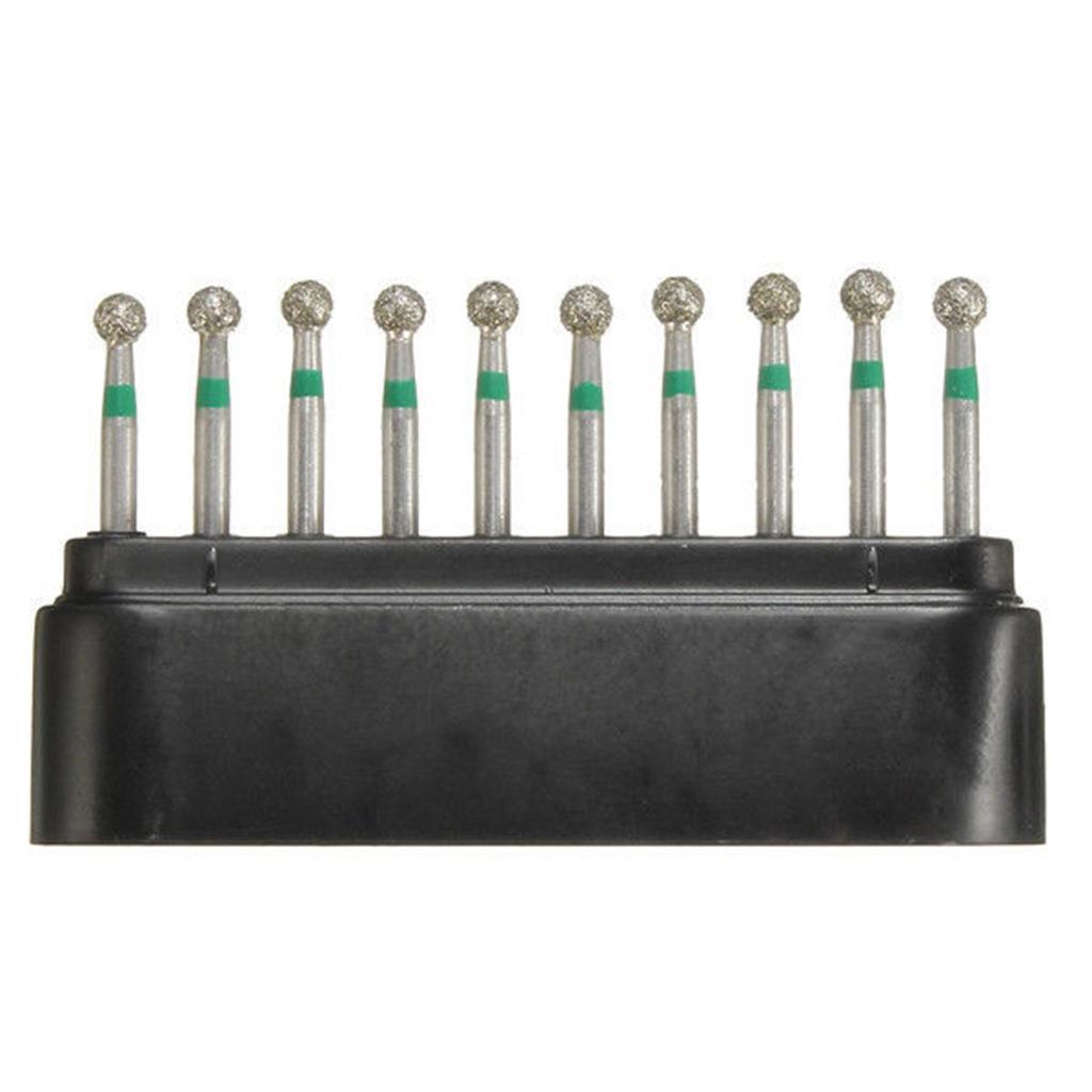 2X 50Pieces 5-Types  Burs FG Diamond Burs Set for High Speed Handpiece